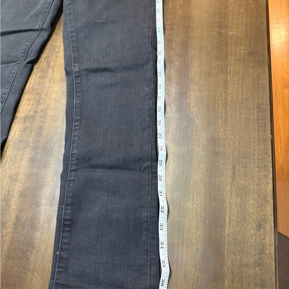 Women's Seven7s jeans.  Black, size 6. - Picture 7 of 7